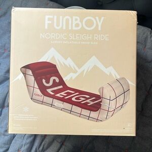 🆕 Funboy Luxury Inflatable Snow Sled